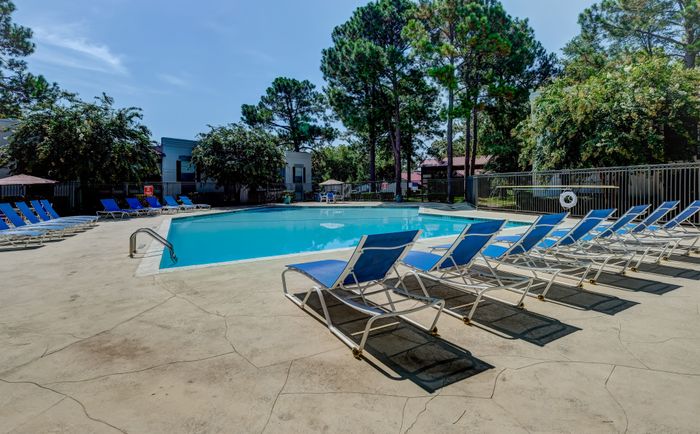 Pool area to lounge or cook out