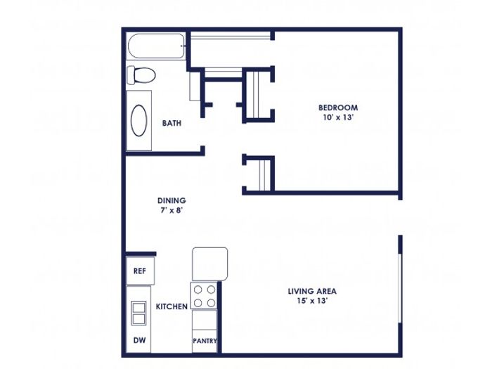 One Bedroom One Bath