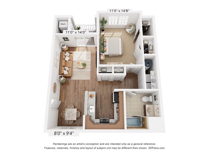 A1 Floor Plan