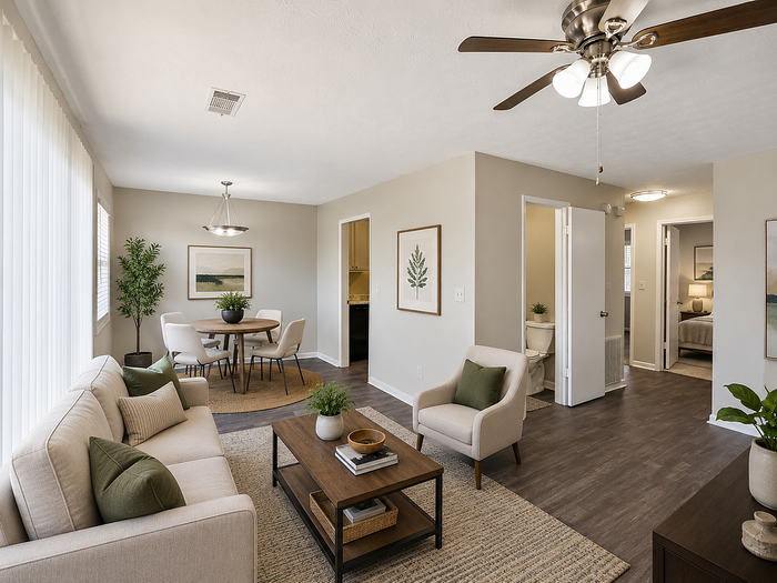alcovy living room