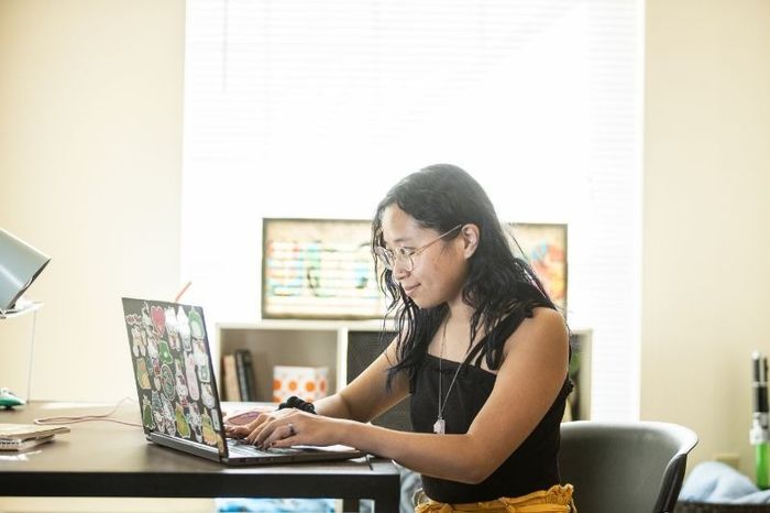 Student Studying