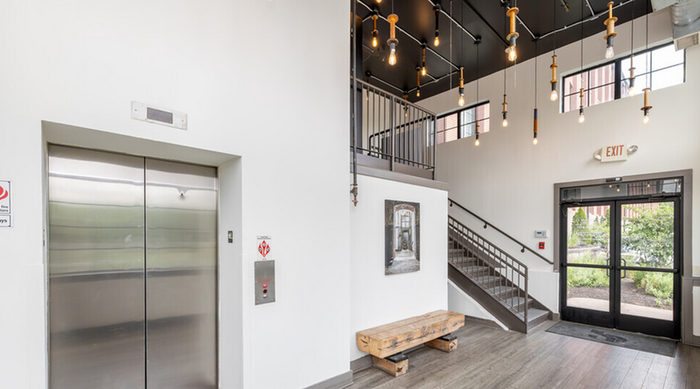 Lobby and Elevator
