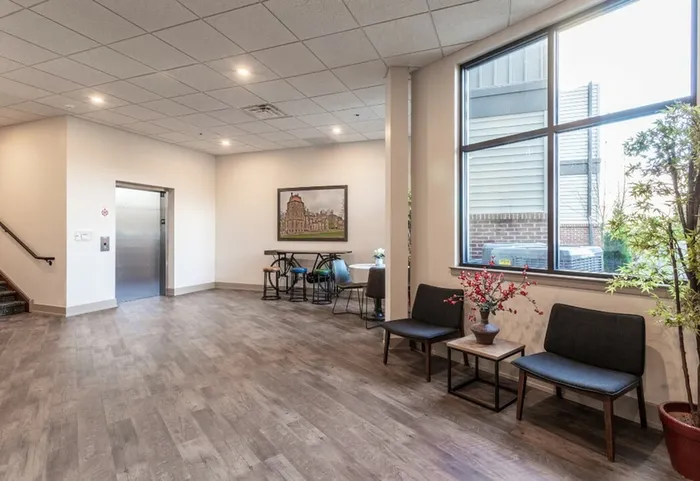 lobby and elevator