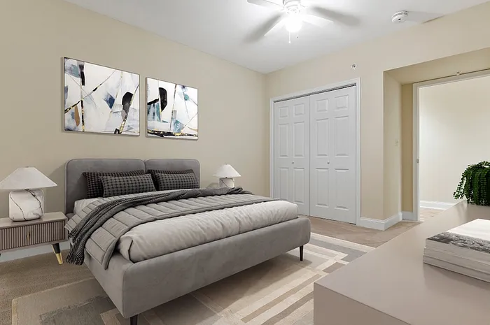 Bedroom Market Street Flats in West Chester Borough