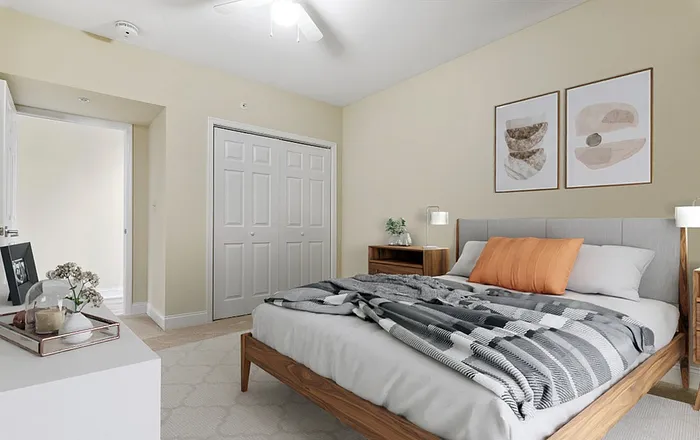 Bedroom Market Street Flats in West Chester Borough