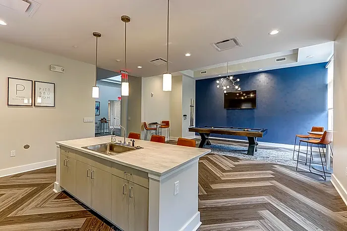 Resident Lounge with Game Room