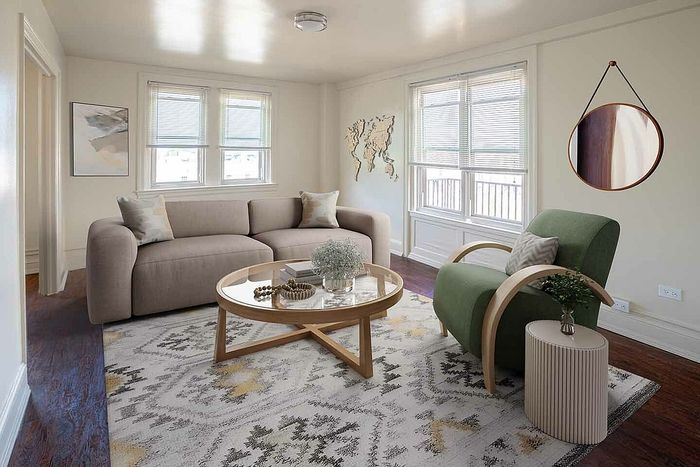 The Greentree Building - Living Room