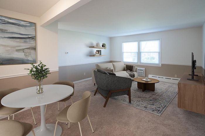 Inviting living space featuring modern decor and an open layout, perfect for relaxation and entertainment.