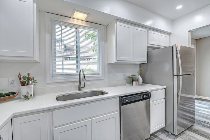 woodside village modern updated kitchen