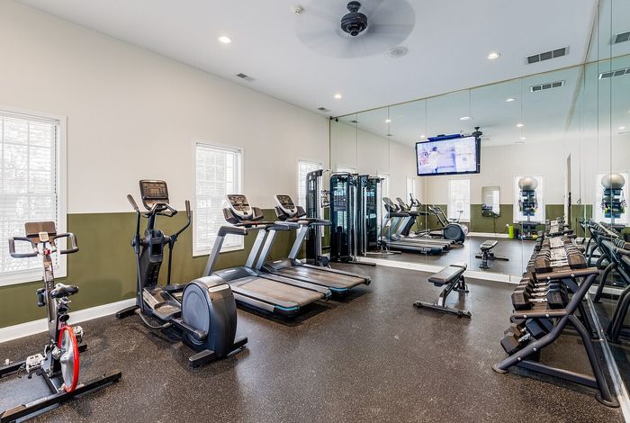 Fully-equipped fitness center