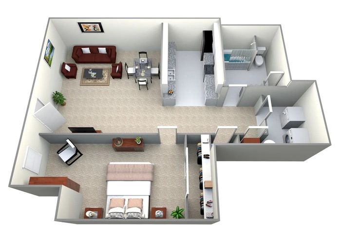 JR. One Bedroom