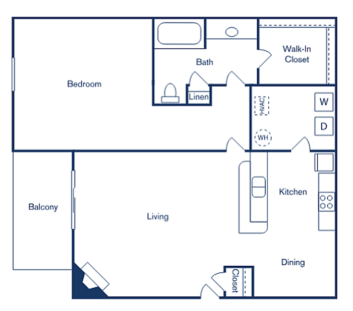 1x1  -  776 SQ FT