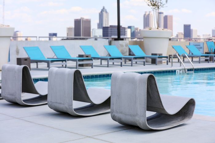 Lounging by the Pool