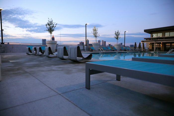 Lounging by the Pool
