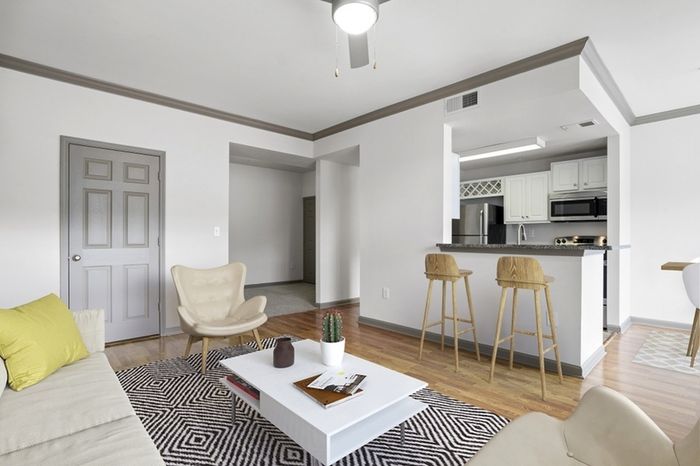 Monroe Place Apartments Living Space