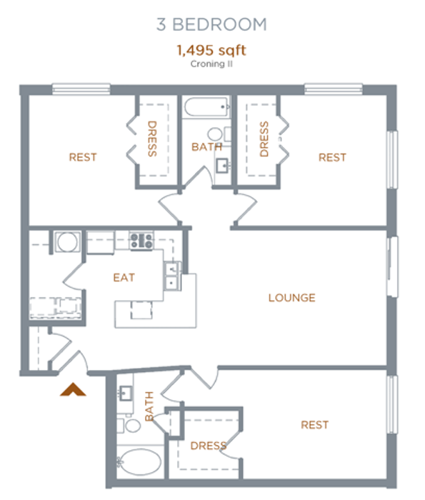3 bedroom