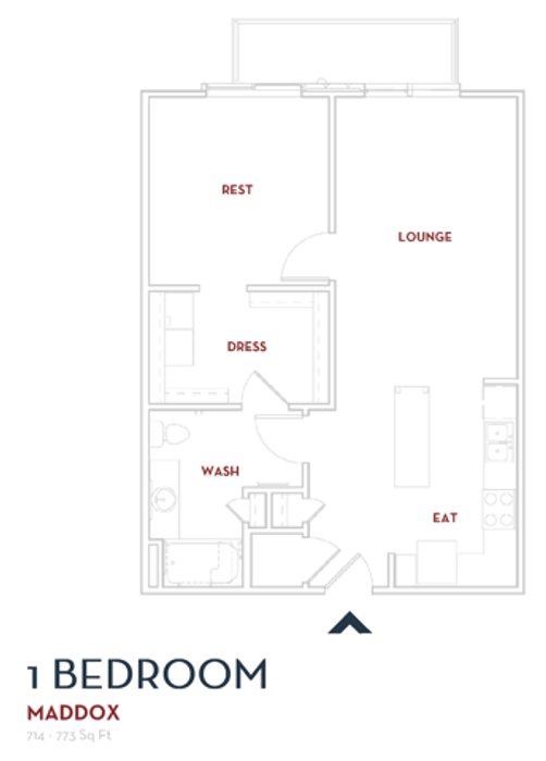 1 bedroom