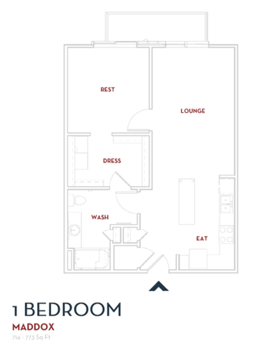 1 bedroom