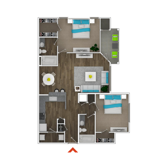 2 Bedroom B