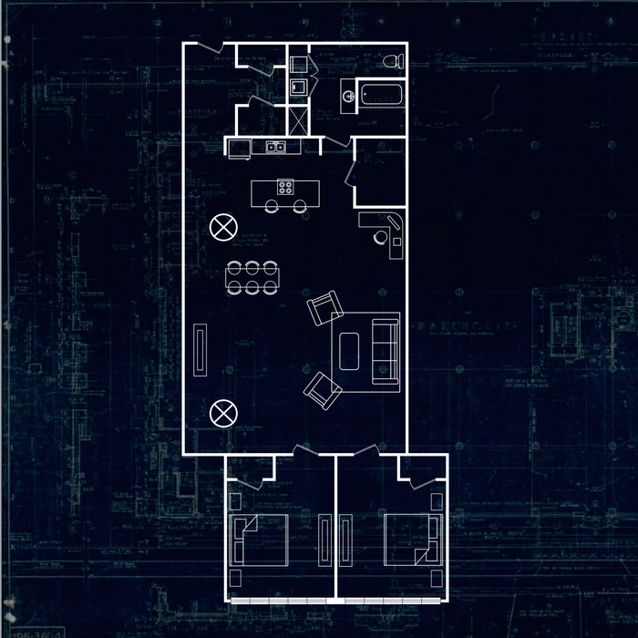 2 Bedroom L (The Vox II)