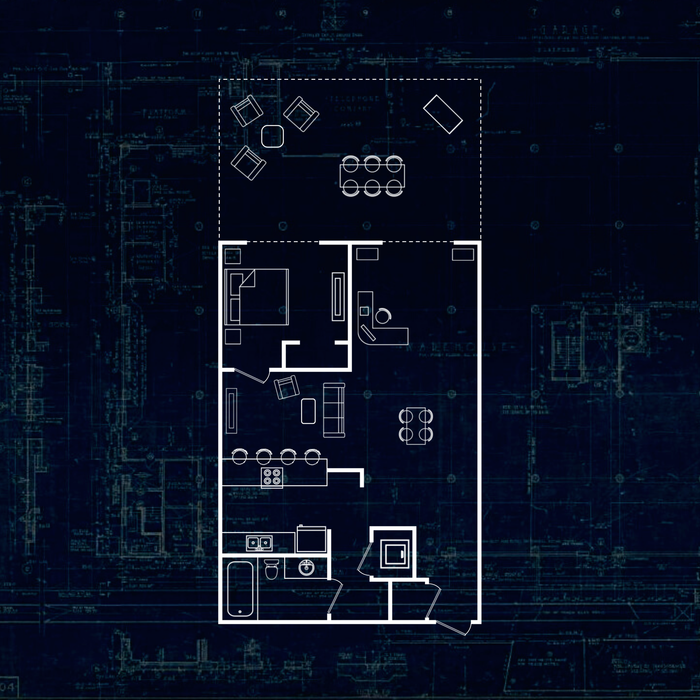 1 Bedroom + Courtyard (The Atex)