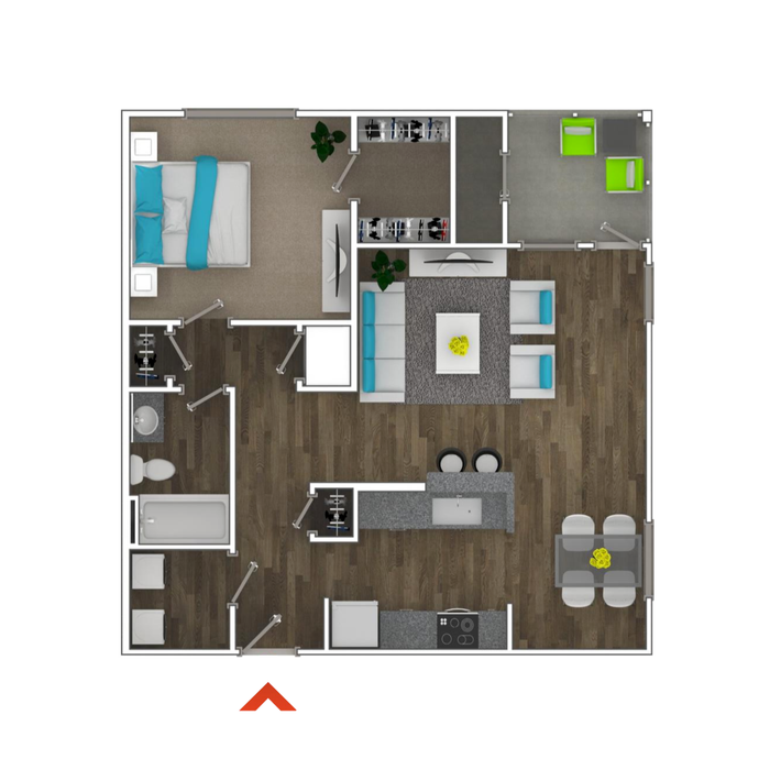 1 Bedroom E