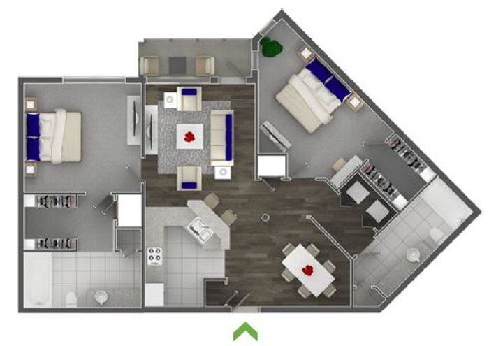 Randolph 2 bed 2 bath