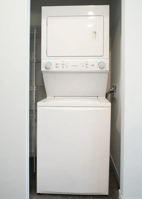 Unit Model Washer/Dryer | Student Apartments in Champaign, IL | Pacifica on Green