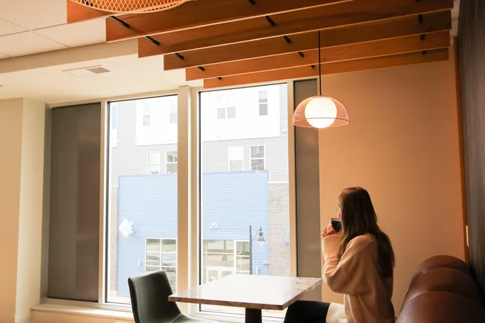 Barista Lounge | Student Apartments in Champaign, IL | Pacifica on Green
