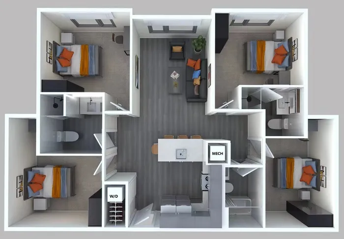 D1 Floor Plan