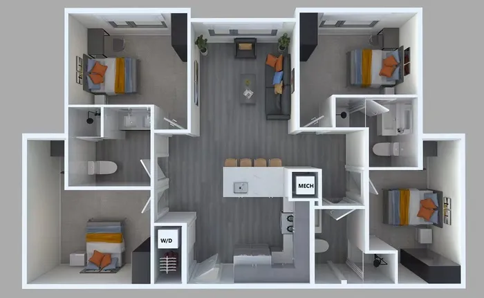 D2 Floor Plan