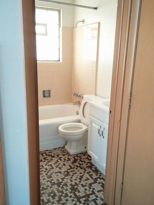 Campus Studio Bathroom - Schulhof Property Management LLC