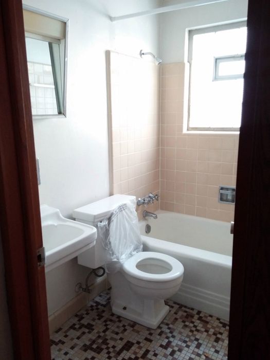 Campus Studio Bathroom - Schulhof Property Management LLC