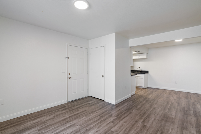 Thunderbird Apartments Living Area Model
