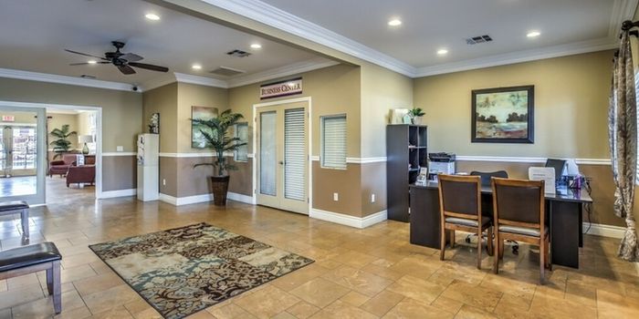 Interior View of Leasing Office