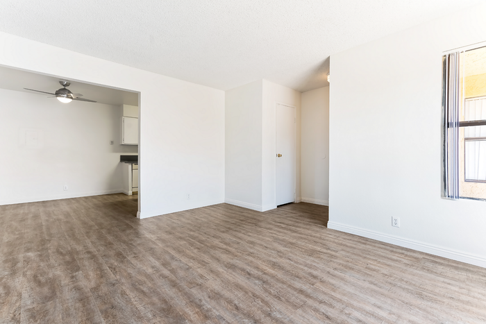 Nice bedroom that is quiet and ready for move-in.