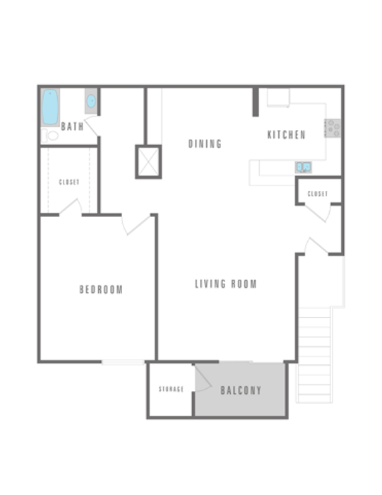 1 Bedroom 1 Bath