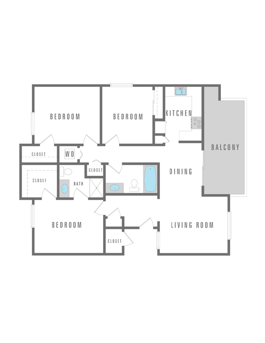 3 Bedroom 2 Bath
