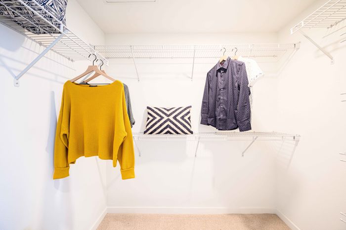 closet at arte west apartments