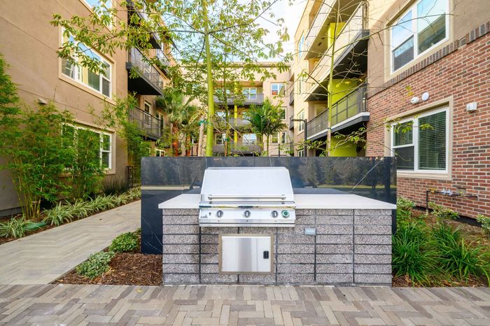 bbq area at arte west apartments