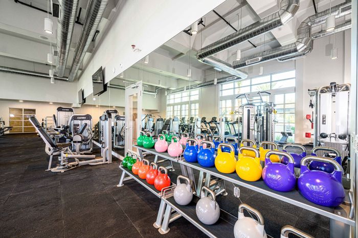 fitness center at arte west apartments