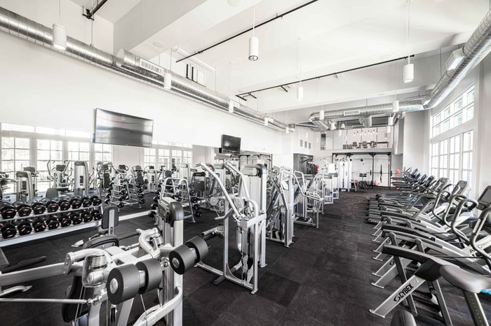 fitness center at arte west apartments