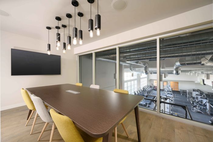 dining area at arte west apartments