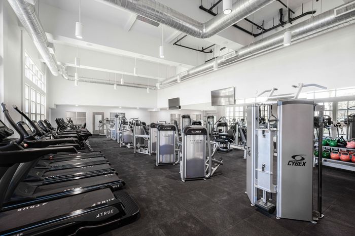 fitness center at arte west apartments