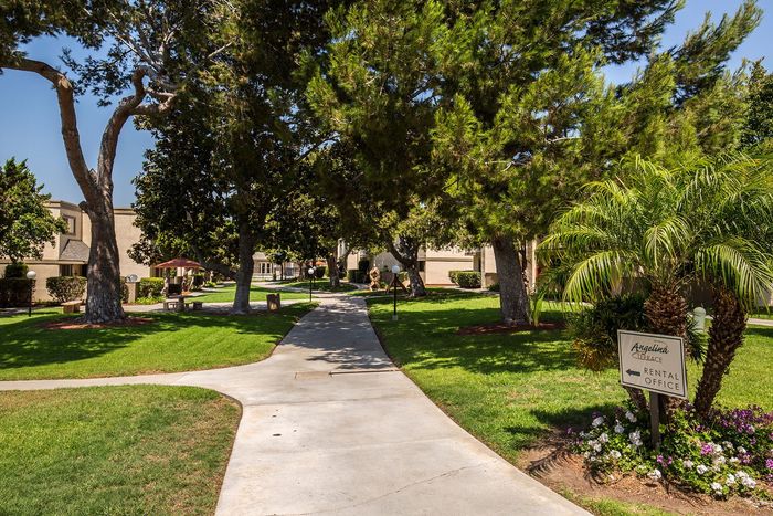 outdoor walk way