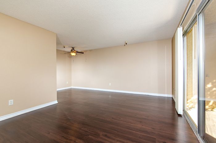 open living and dining room