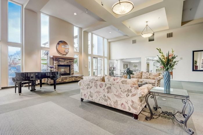 community clubhouse lounge seating