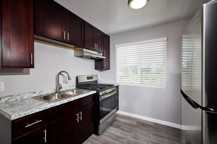 Kitchen with appliances
