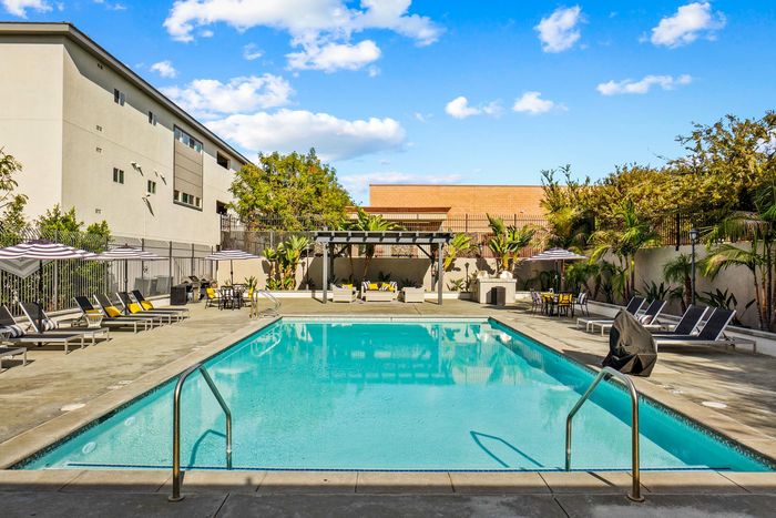 large swimming pool