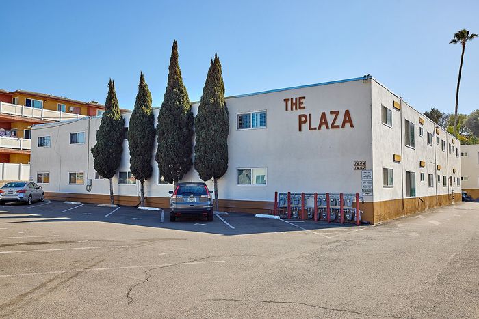 The Plaza Apartments exterior